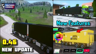 Truckers of Europe 3 New Update 046 🚛  Double Trailers  New Features Jobs Customization amp More [upl. by Riba]