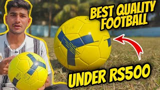 Best Quality Football Under Rs500  Kipsta Football Review amp Ground Test footballreview [upl. by Glory107]