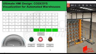 Ultimate HMI Design CODESYS Visualization for Automated Warehouses [upl. by Breed]