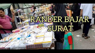 Surat ka Rander Bajar Rander market Surat [upl. by Drofdeb]