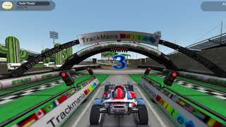 Trackmania Nations Forever gameplay pt 2 white tracks done [upl. by Llevra]