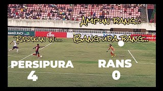 FT  Persipura 4  0 Rans Nusantara  Pesta menjelang Desember [upl. by Gorga]