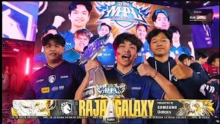 MPL INDONESIA S14 CHAMPIONS AND FINALS MVP CEREMONY [upl. by Nedloh]