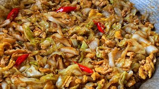 Easy Tipid Budget Ulam Stir Fry Cabbage Murang Ulam Recipe [upl. by Prebo]