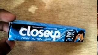 ingredients present in close up toothpaste [upl. by Fidelas]