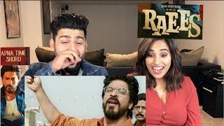 RAEES OFFICIAL TRAILER REACTION  SHAH RUKH KHAN NAWAZUDDIN  King Khan [upl. by Heaps]