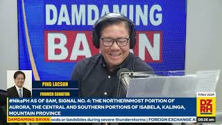 PING LACSON on Flood Control Funds Fighting Criminality and Cybercrime Interview on DZRH [upl. by Dadinirt582]