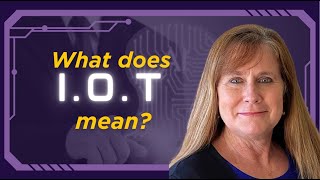 WhizGirl Podcast with Lee Garverick  quotWhat does IOT meanquot [upl. by Ahsimik]