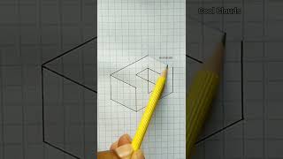 3D Shapes Drawing shorts [upl. by Zwart]