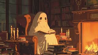 Halloween Ghost 🎃 Chill lo fi hip hop beats☕ Lofi Coffee Mix for StudyWorkRelax [upl. by Nnaitsirhc]