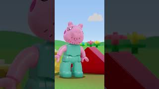 Nascondino in giardino shorts peppapig LEGODUPLO [upl. by Vharat]