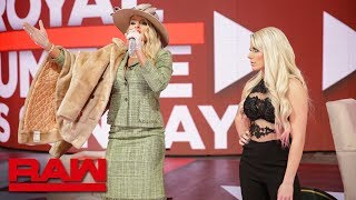 Lacey Evans makes an unexpected appearance on quotA Moment of Blissquot Raw Jan 21 2019 [upl. by Noelle]