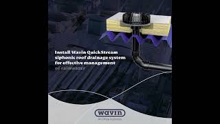 Wavin Quick Stream siphonic roof drainage system [upl. by Abbot295]