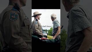 Smart old man tricked the cops 👮👴 movie series themule [upl. by Derril699]