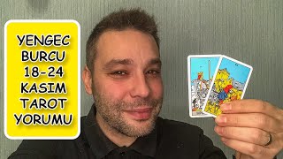 YENGEC BURCU TAROT 1824 KASIM 2024 TAROT YORUMU♓ [upl. by Estrin]