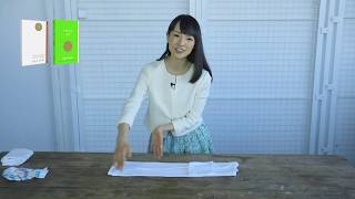 Marie Kondo explains her Basic Folding Method [upl. by Ocsecnarf72]