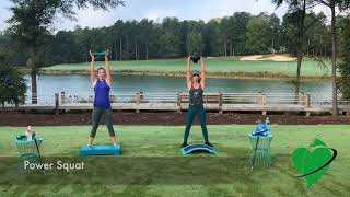 Improve Your Golf Swing and Your Fitness with the Cardiogolf ExercisePower Squats [upl. by Marasco]