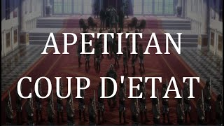 COUP DETAT ATTACK ON TITAN OST APETITAN ANIME VERSION EPISODE 5 SEASON 3 [upl. by Rukna807]