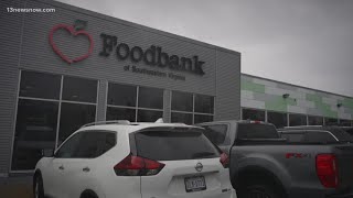 Smithfield Food makes donations to local Hampton Roads foodbank [upl. by Gean]