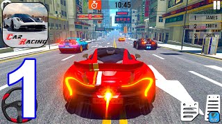 Car Games Car Racing Game  Gameplay Walkthrough Part 1 Stunt Mode Levels 14 iOSAndroid [upl. by Yknarf]