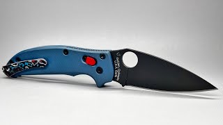 AWT Applied Weapons Technologies Spyderco Manix 2 Scale Install and Other Modifications [upl. by Wood]