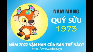 XEM TỬ VI TUỔI QUÝ SỬU 1973 NAM MẠNG NĂM 2022 Nhâm Dần [upl. by Gillette443]