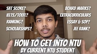 How to get into NTU Singapore from India NTU NTUsg studyabroad [upl. by Sanyu151]