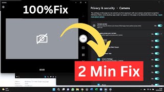 Fix  Camera Not Working in Windows 11 [upl. by Assitruc944]