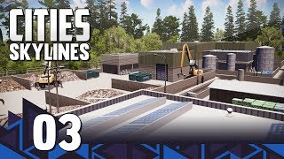 Cities Skylines 03  O CENTRO DE RECICLAGEM E NOVAS CONSTRUÇÕES Gameplay em Português PTBR [upl. by Anivlem297]