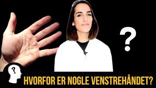 HVORFOR ER NOGLE MENNESKER VENSTREHÅNDET [upl. by Lever]