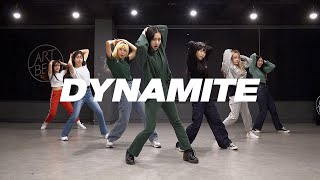 방탄소년단 BTS  Dynamite Girls ver  커버댄스 Dance Cover  거울모드 Mirror mode  연습실 Practice ver [upl. by Anod]