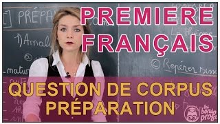 Question de Corpus  préparation  Français 1ère  Les Bons Profs [upl. by Dirk]