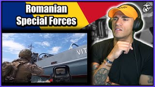 US Marine reacts to Romanian Special Forces [upl. by Andel]