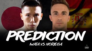 SHOKICHI IWATA 岩田翔吉 VS JAIRO NORIEGA  PUNCH PERFECT PREDICTION 🥊 [upl. by Powel]