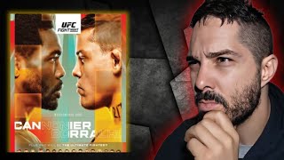 UFC fight night Cannonier vs Borralho Reaction UFCVegas96 [upl. by Glyn846]