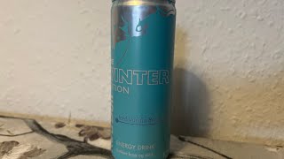 Red Bull winter edition lys blå iced vanilla berry [upl. by Lanoil]