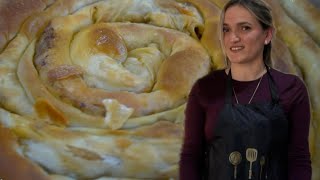 Byrek me mish receta e veçantë e amvisës dibrane [upl. by Attekal905]