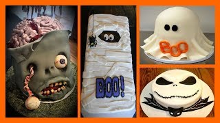 PASTELES de HALLOWEEN de TERROR 2020  Easy Halloween cakes [upl. by Nowaj]