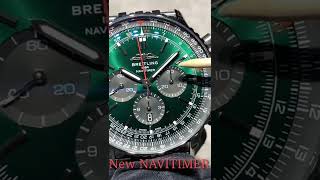 NEW NAVITIMER Breitling B01 46mm Green AB0137241L1P1 AB0137241L1A1 [upl. by Amaty740]