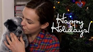 Happy Holidays  My Christmas Present VLOG [upl. by Aivilo]