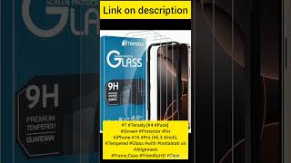 T Tersely 4 Pack Screen Protector for iPhone 16 Pro 63 inch link⏬ [upl. by Nalniuq667]