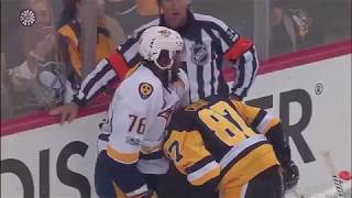 Sidney Crosby and PK Subban fighting each others [upl. by Hannasus]