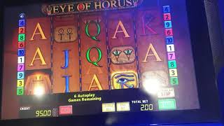 bookie slot 100£ vs EYE OF HORUS [upl. by Aihtibat]