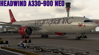 ✈️ EGLL ➔ KMIA ✈️ Headwind A330900  Long Haul 🎉 [upl. by Nodnek]