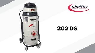 Industrial Vacuum Cleaner  Mistral 202 DS  Delfin Industrial [upl. by Jit]