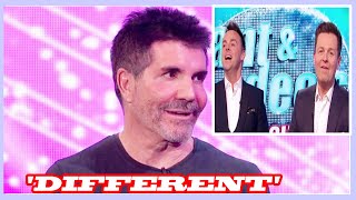 Simon Cowells different appearance distracts Saturday Night Takeaway fans [upl. by Lerret]