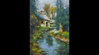 Christian Arnould démo Oil painting [upl. by Parent]