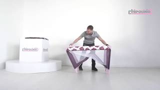 How to Open and Fold a Travel Cot [upl. by Erroll]