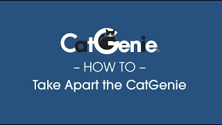 CatGenie Care How to Take Apart Your CatGenie [upl. by Madelena]