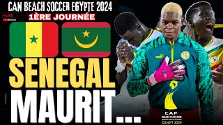 🔴SÉNÉGAL 25 MAURITANIE  LES RETROUVAILLES 🔥 ENTRÉE EN LICE DES LIONS CAN BEACH SOCCER 2024 [upl. by Ahsyek335]